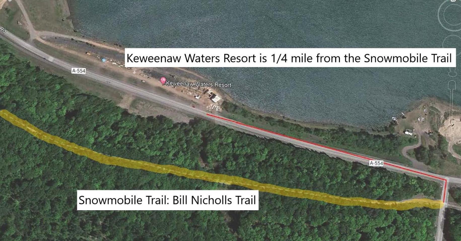 Keweenaw Waters Resort Хоутон Экстерьер фото